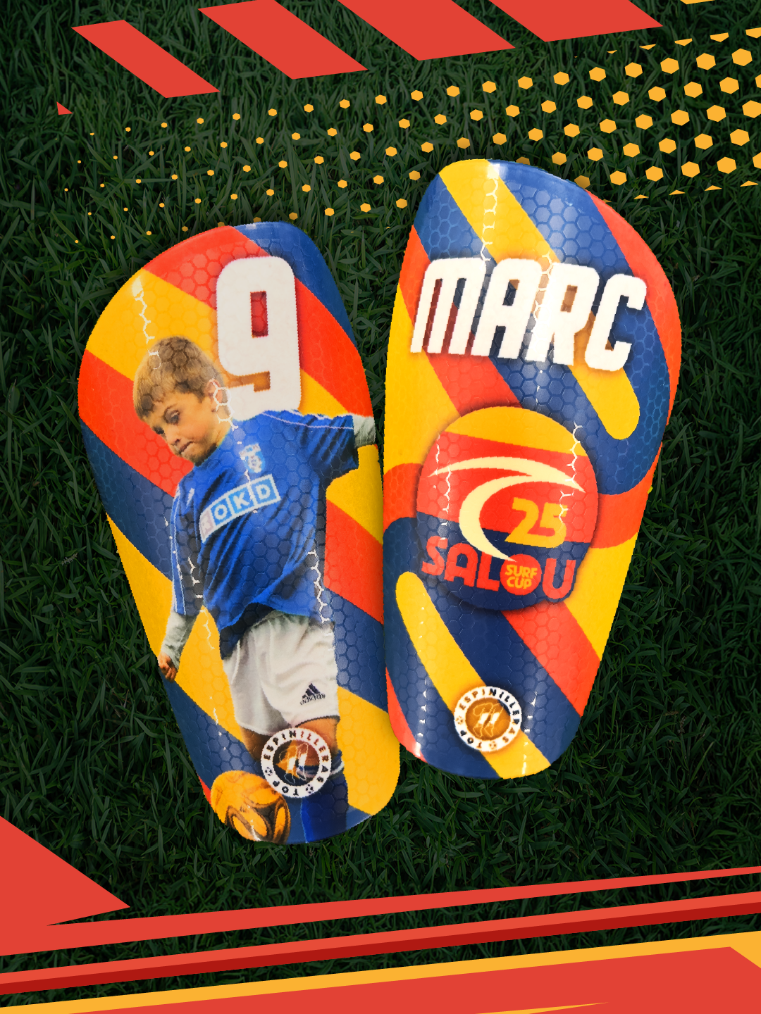 ESPINILLERAS OFICIALES SURFCUP SALOU MODELO PRO - Imagen 2