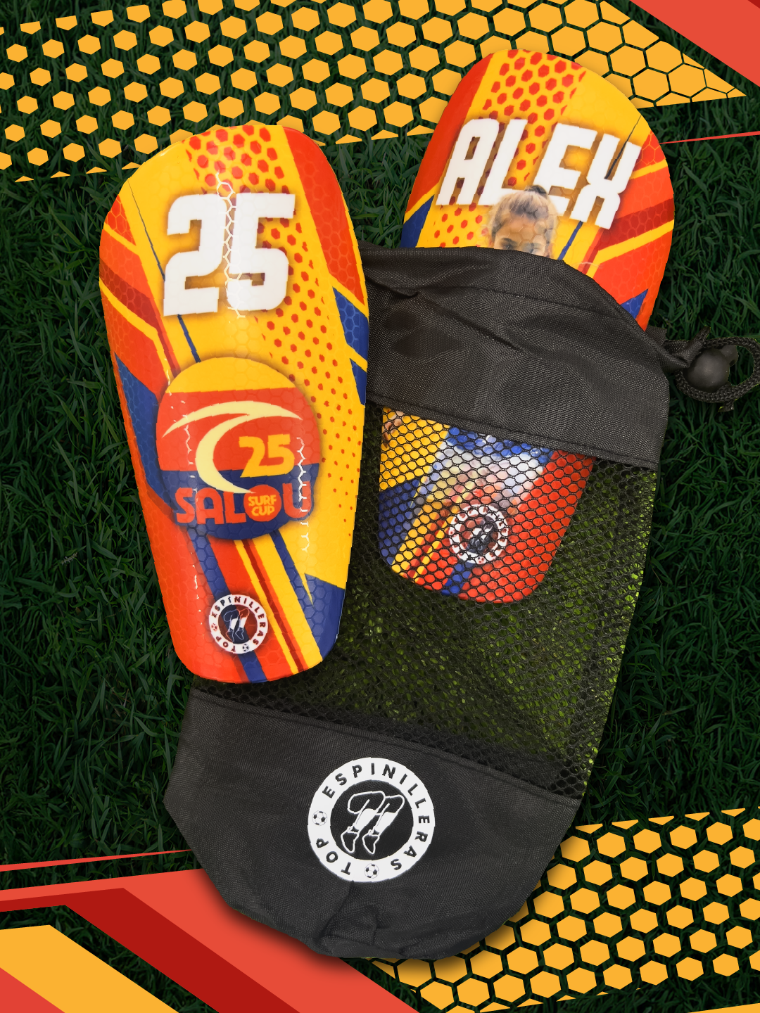 ESPINILLERAS OFICIALES SURFCUP SALOU MODELO PRO - Imagen 3