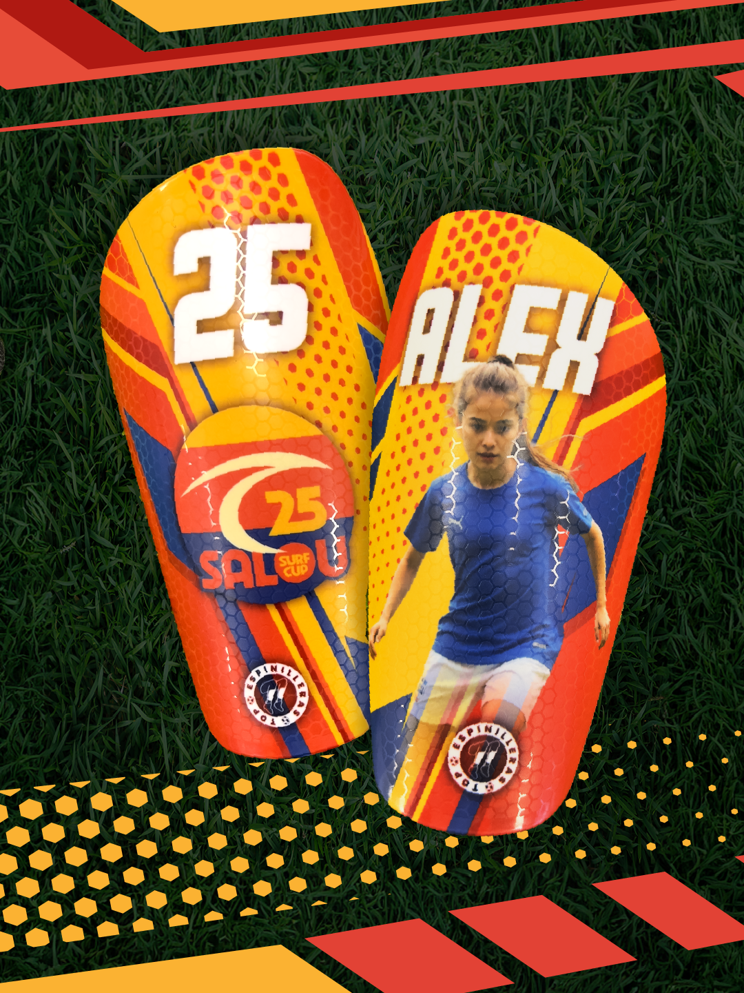 ESPINILLERAS OFICIALES SURFCUP SALOU MODELO PRO - Imagen 4